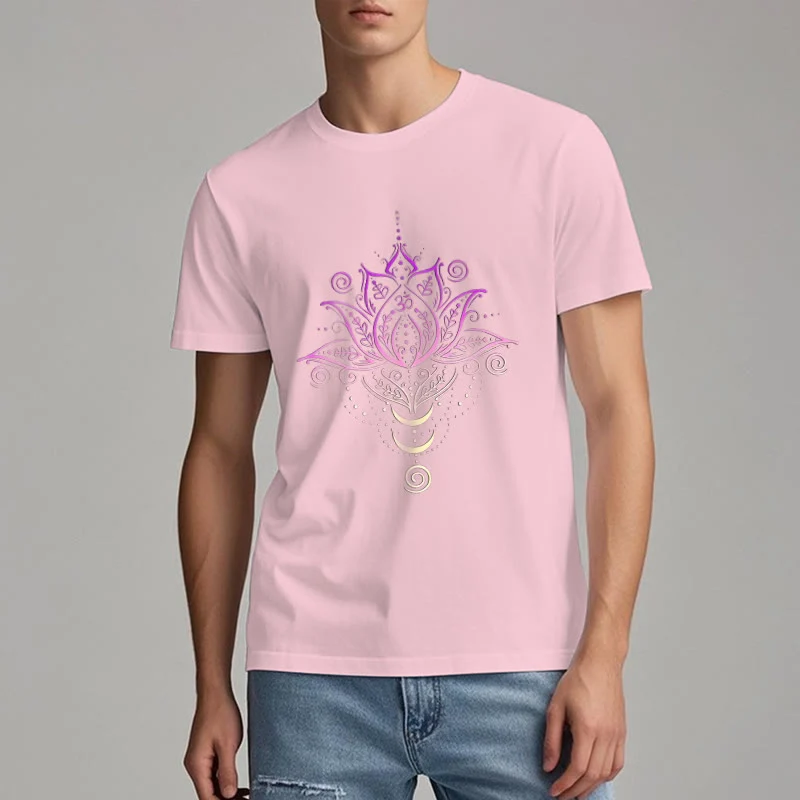 Olivenorma OM Lotusblumen-T-Shirt