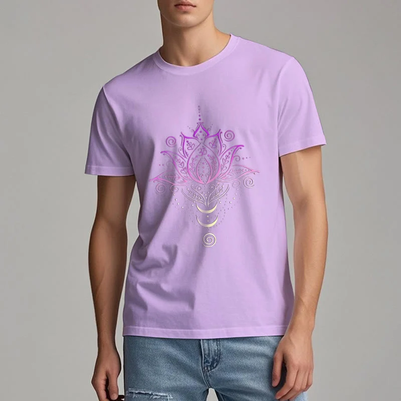 Olivenorma OM Lotusblumen-T-Shirt