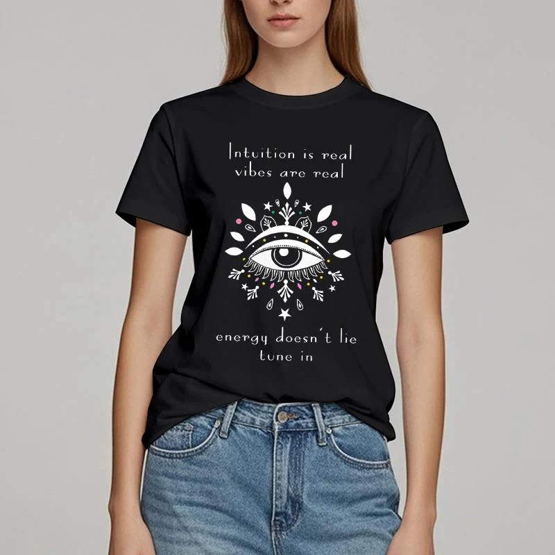 Olivenorma Intuition Böser Blick Design T-Shirt