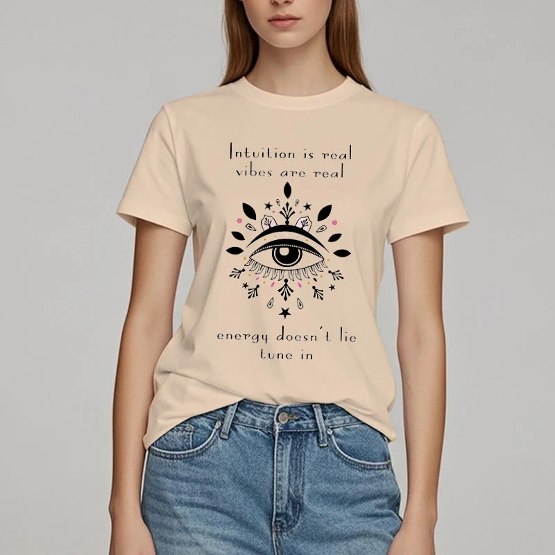 Olivenorma Intuition Böser Blick Design T-Shirt