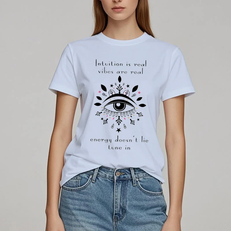 Olivenorma Intuition Böser Blick Design T-Shirt