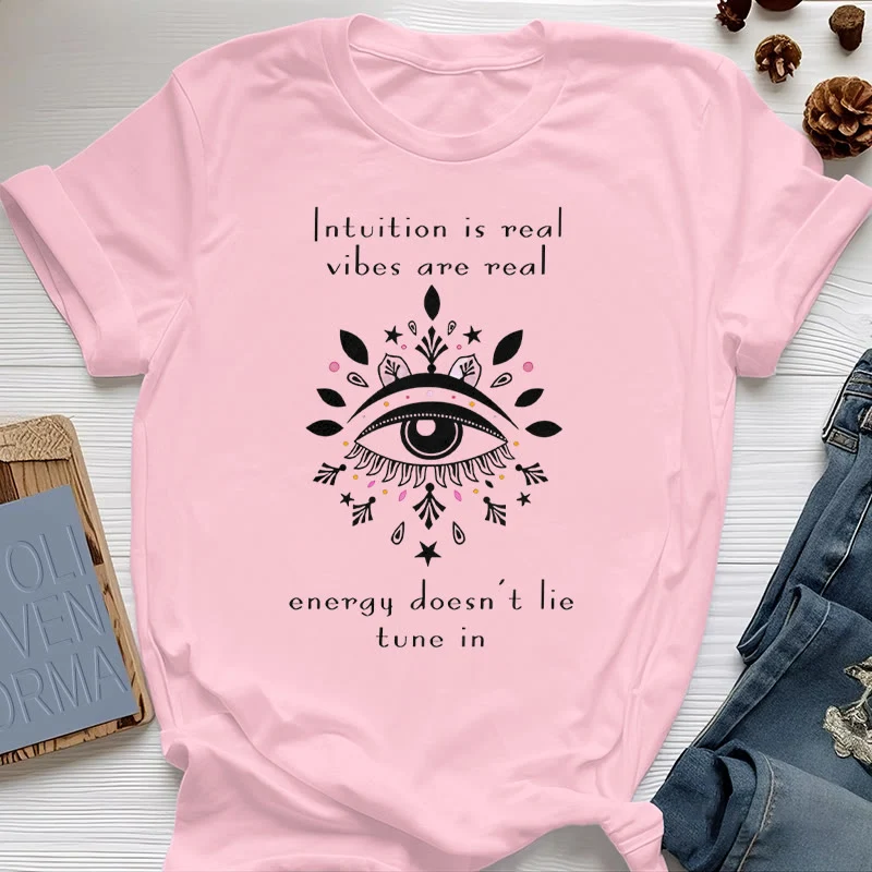 Olivenorma Intuition Böser Blick Design T-Shirt