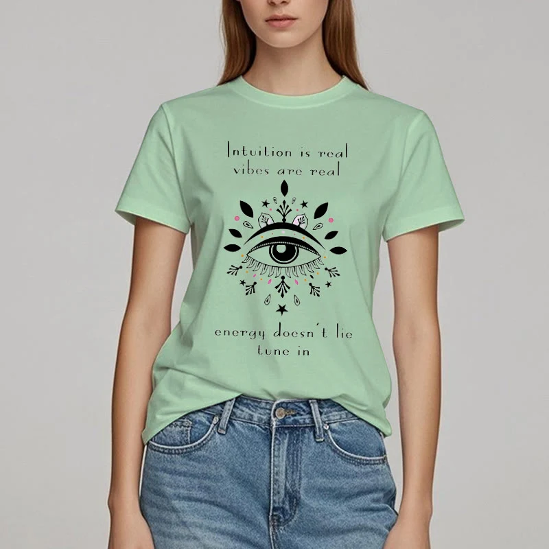 Olivenorma Intuition Böser Blick Design T-Shirt