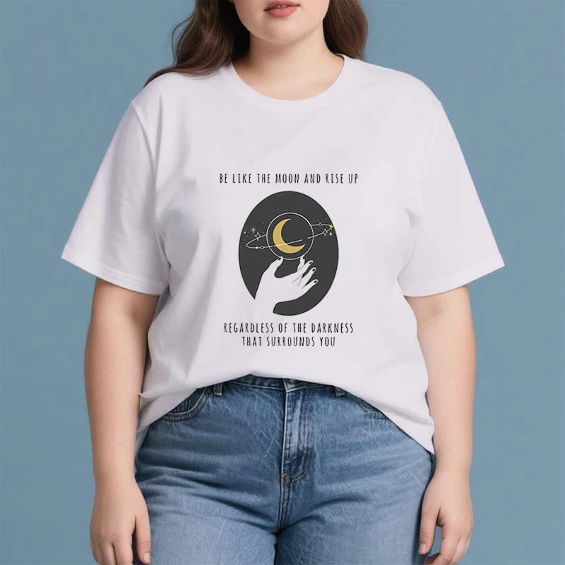 Olivenorma – T-Shirt „Sei wie der Mond“