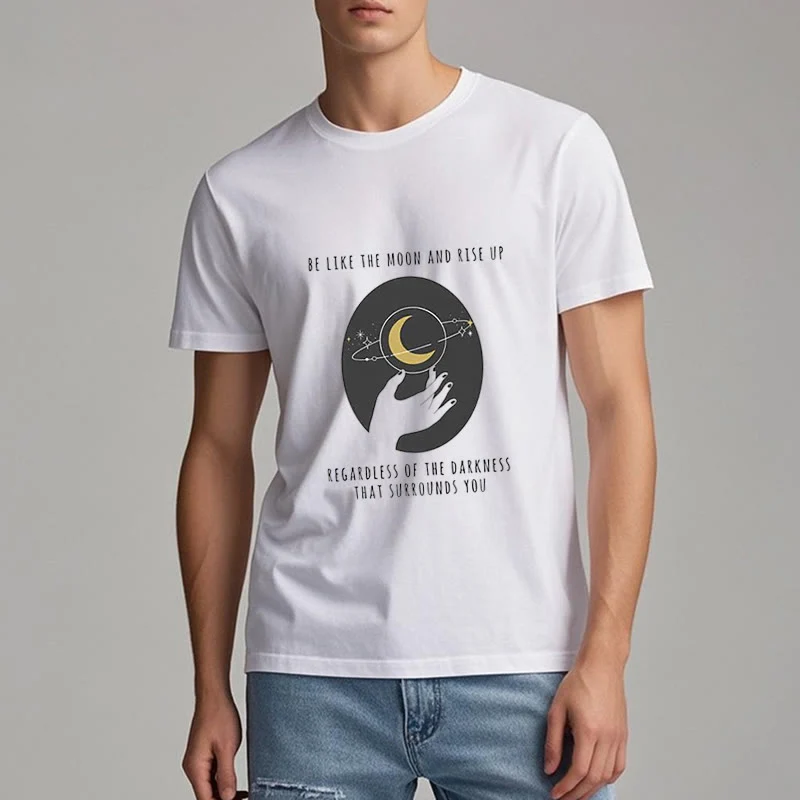Olivenorma – T-Shirt „Sei wie der Mond“