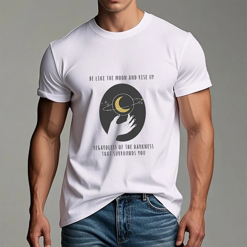 Olivenorma – T-Shirt „Sei wie der Mond“