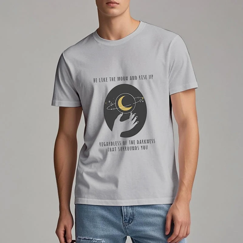 Olivenorma – T-Shirt „Sei wie der Mond“