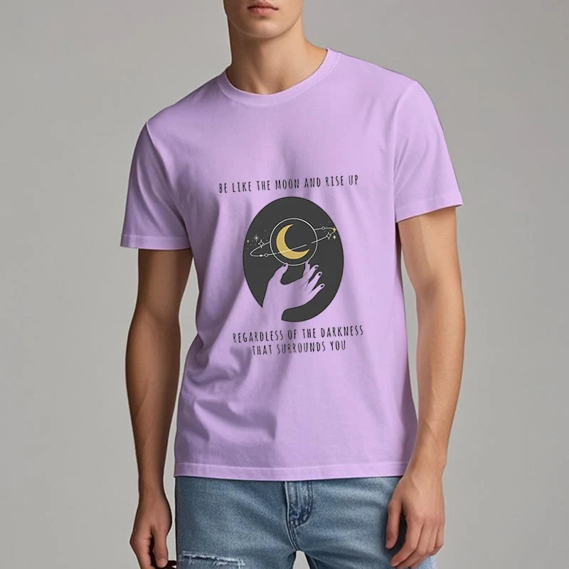 Olivenorma – T-Shirt „Sei wie der Mond“