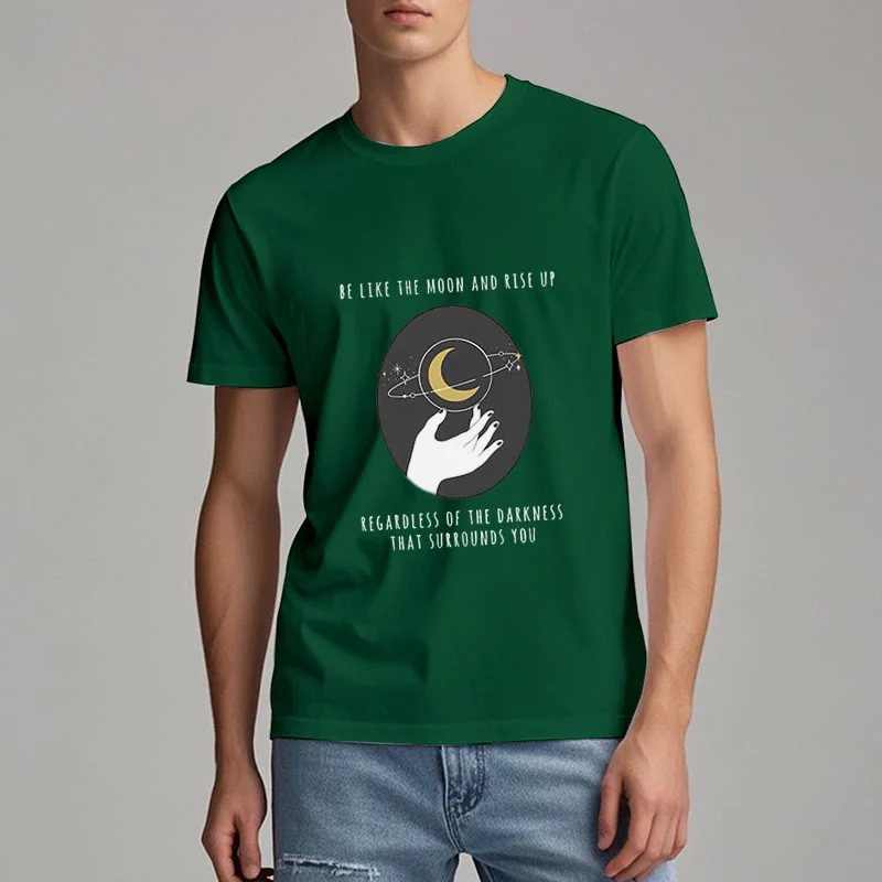 Olivenorma – T-Shirt „Sei wie der Mond“