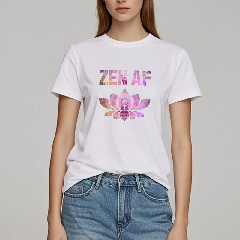 Olivenorma Zen AF Yoga Lotus T-Shirt