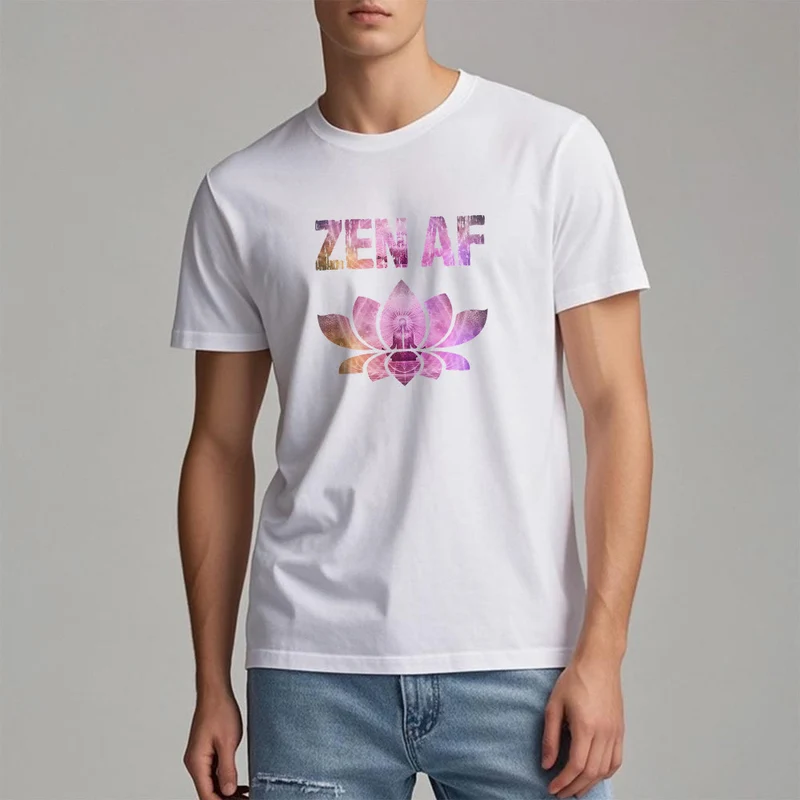 Olivenorma Zen AF Yoga Lotus T-Shirt