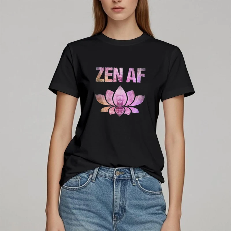 Olivenorma Zen AF Yoga Lotus T-Shirt
