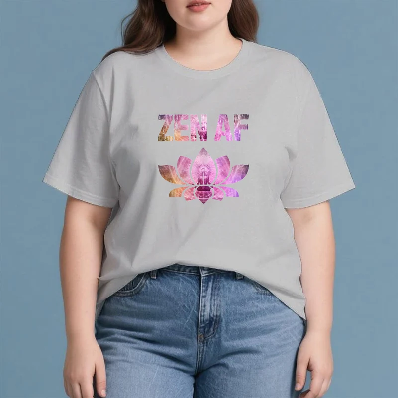 Olivenorma Zen AF Yoga Lotus T-Shirt