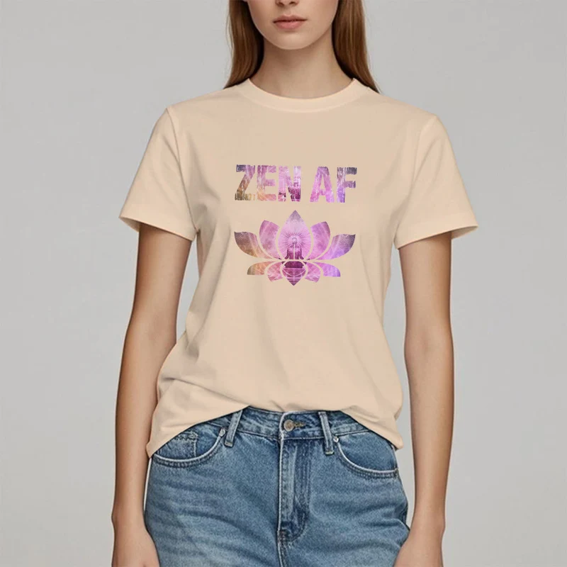 Olivenorma Zen AF Yoga Lotus T-Shirt