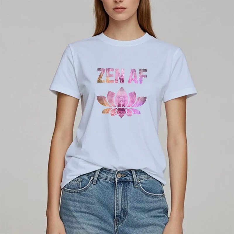 Olivenorma Zen AF Yoga Lotus T-Shirt