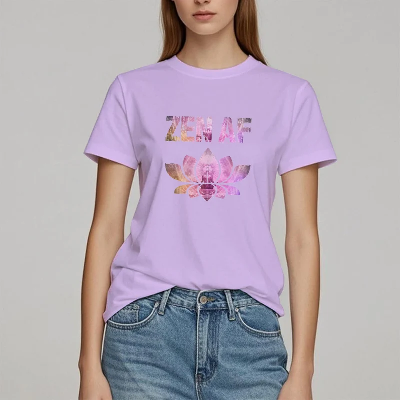 Olivenorma Zen AF Yoga Lotus T-Shirt