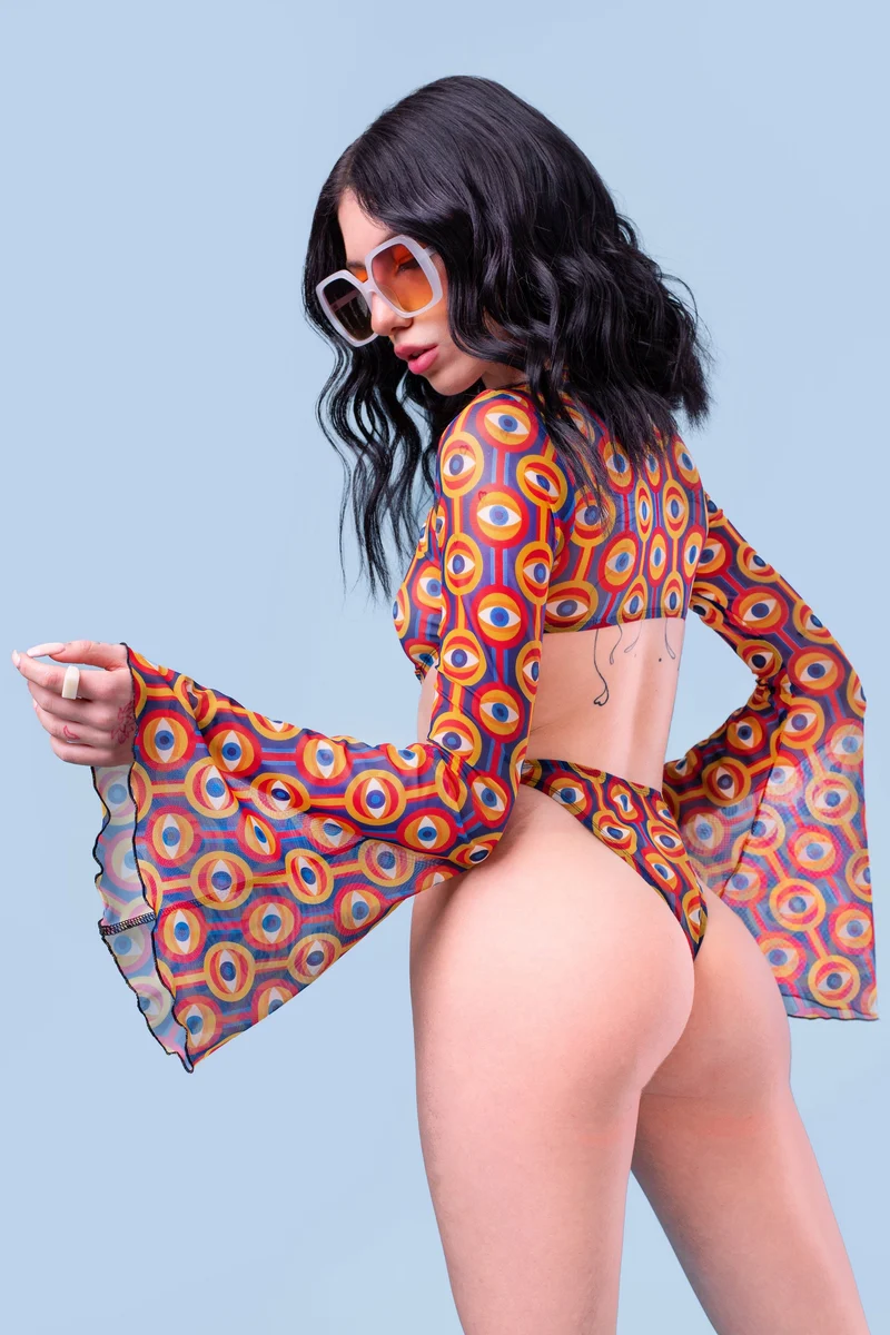 Voodoo Child Mesh Ring Bodysuit