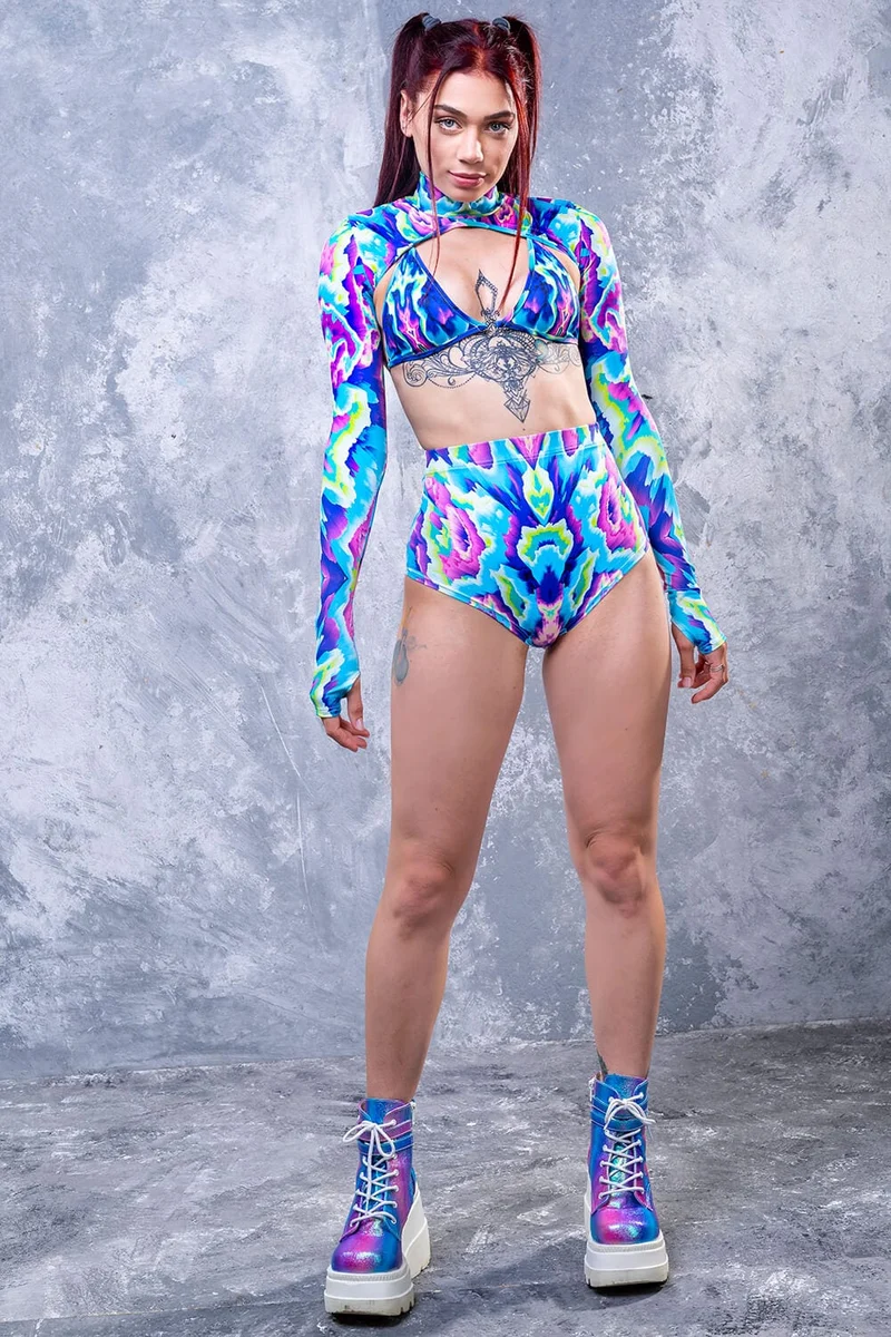 Fantazia Rave Shrug Set