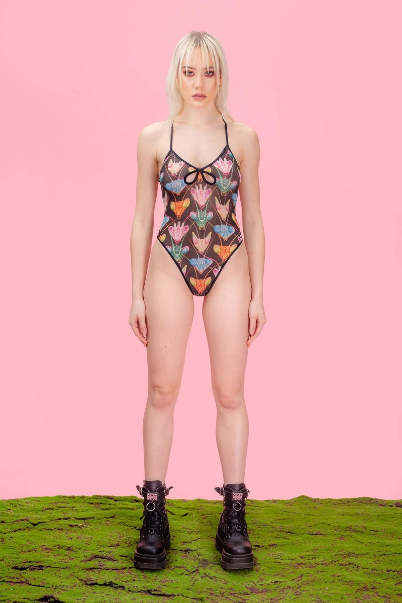 Maneater Backless Bodysuit