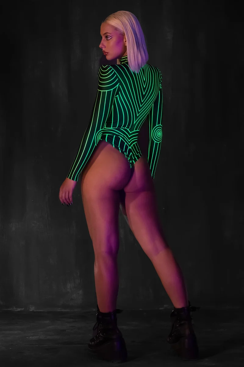 Maxima Green Serious Bodysuit