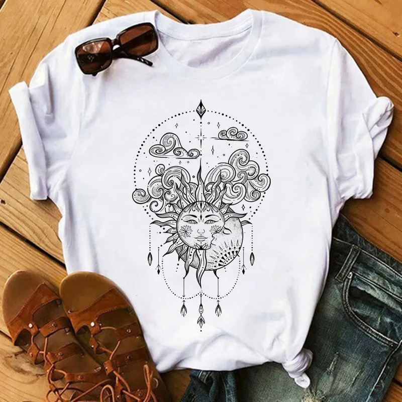 Olivenorma – Inspirierende Baumwoll-T-Shirts mit Tarot-Print