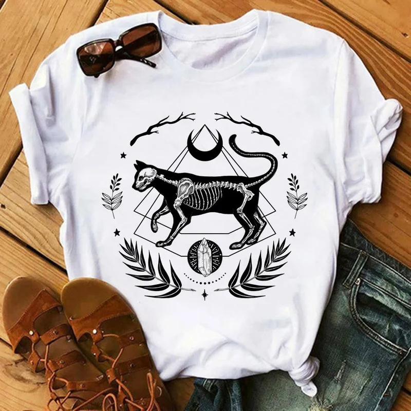 Olivenorma – Inspirierende Baumwoll-T-Shirts mit Tarot-Print