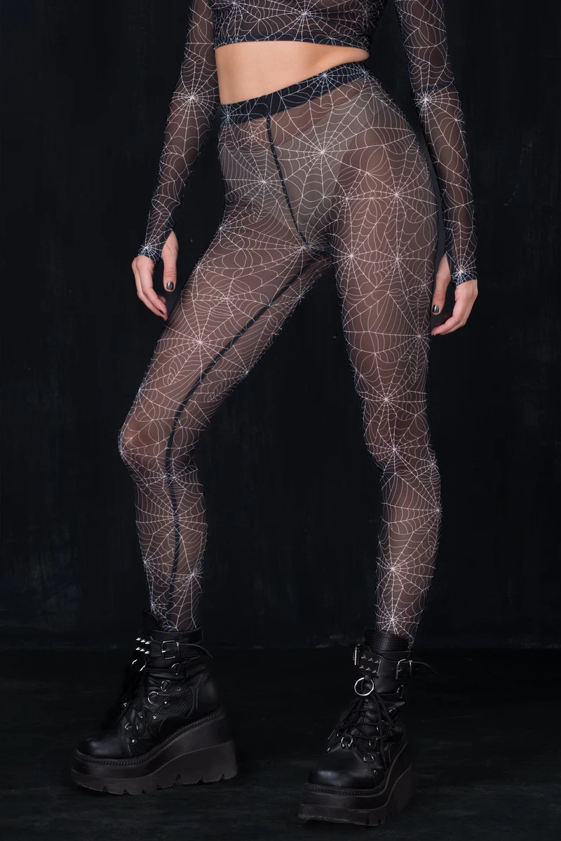 The Webs U Weave Mesh Leggings