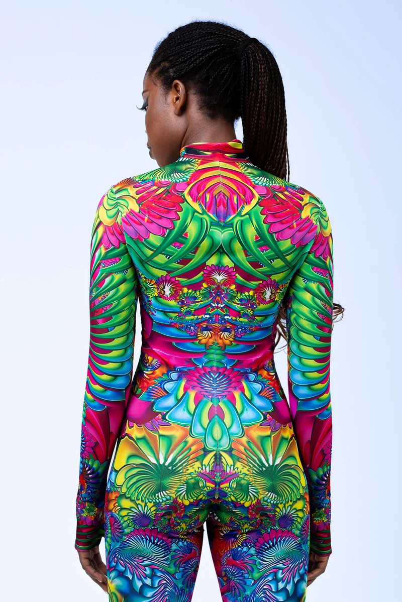 Kaleidoscopic Bloom Costume