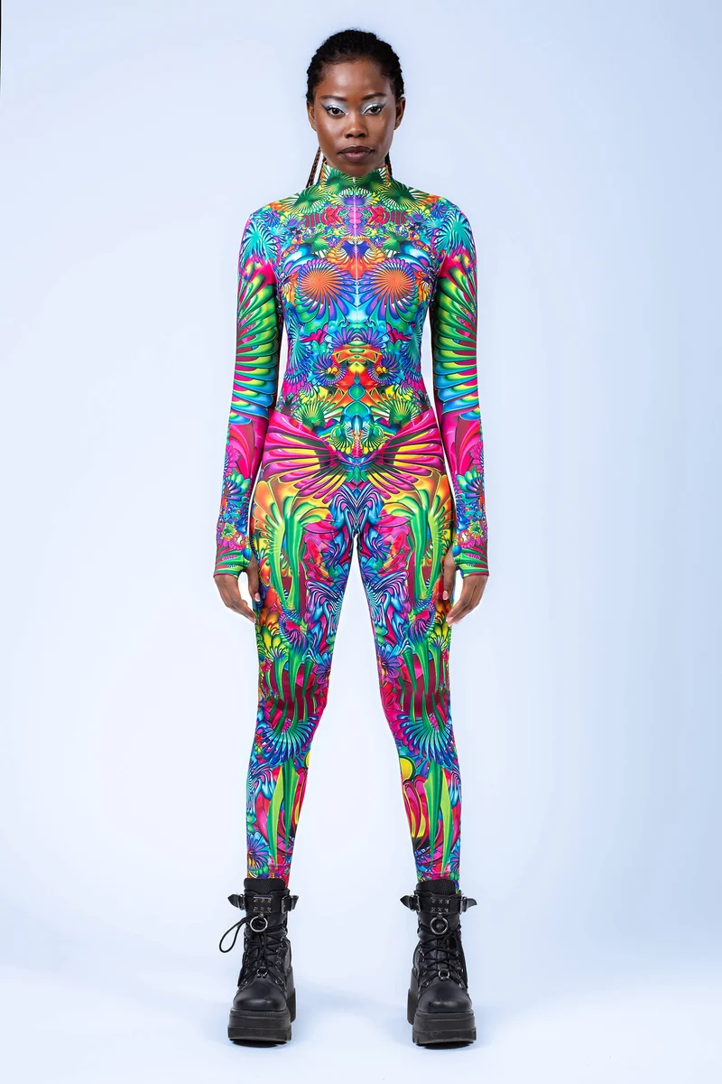 Kaleidoscopic Bloom Costume
