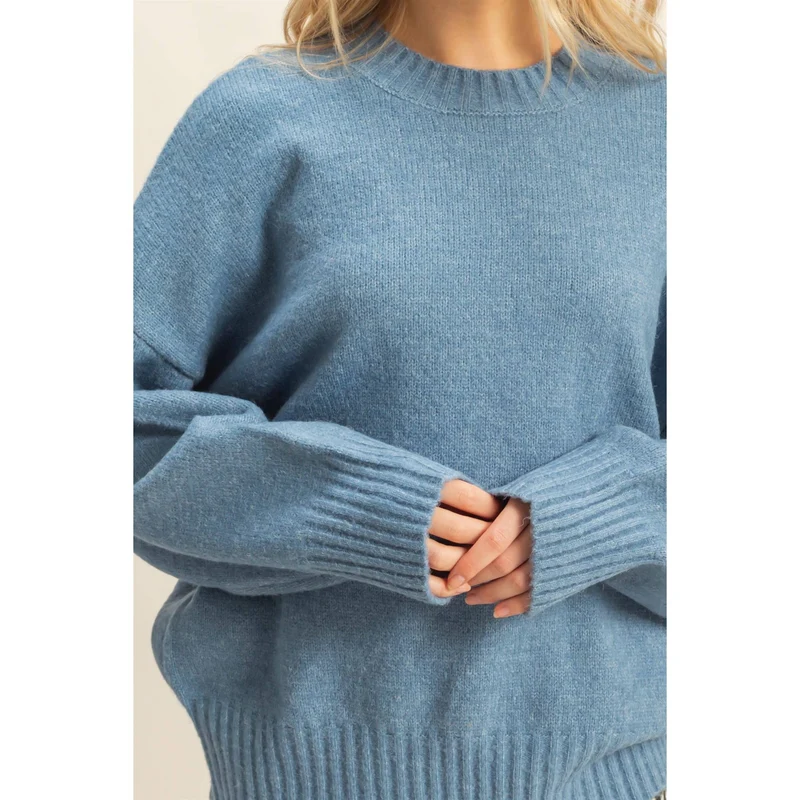 Abby Oversized Drop Shoulder Sweater