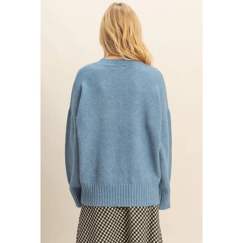 Abby Oversized Drop Shoulder Sweater