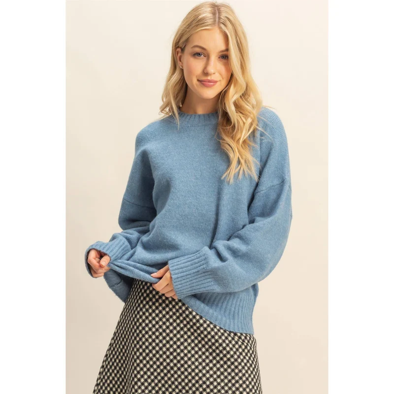 Abby Oversized Drop Shoulder Sweater