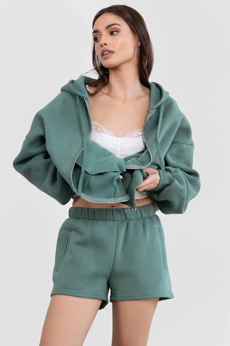 Momo Plush Fleece Shorts