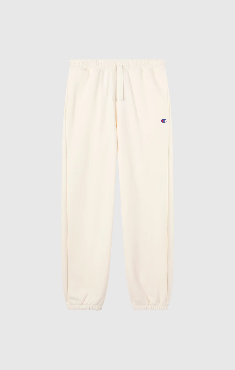Men’s Trousers with Elasticated Cuffs, C Logo and Brushed Interior