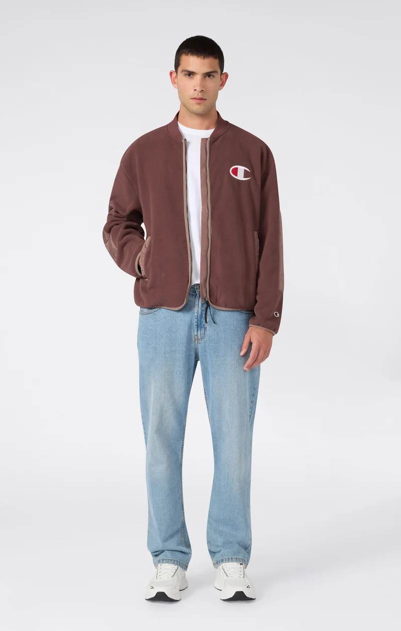 Men’s Stretch Fleece Bomber Jacket