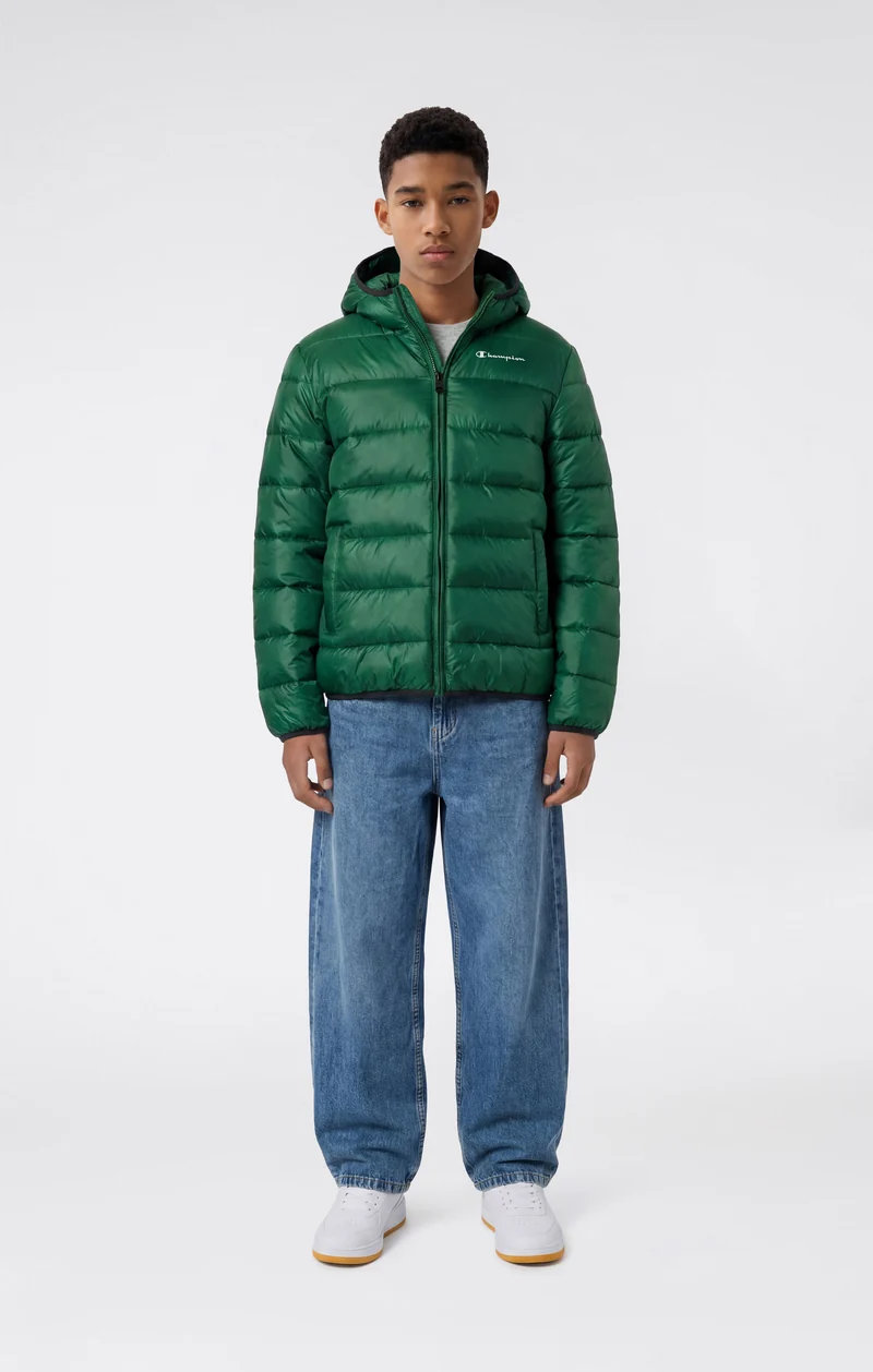 Padded Jacket with Hood for Kids