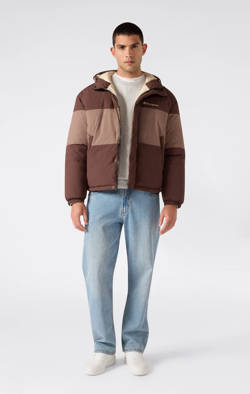 Men's Padded Hooded Jacket