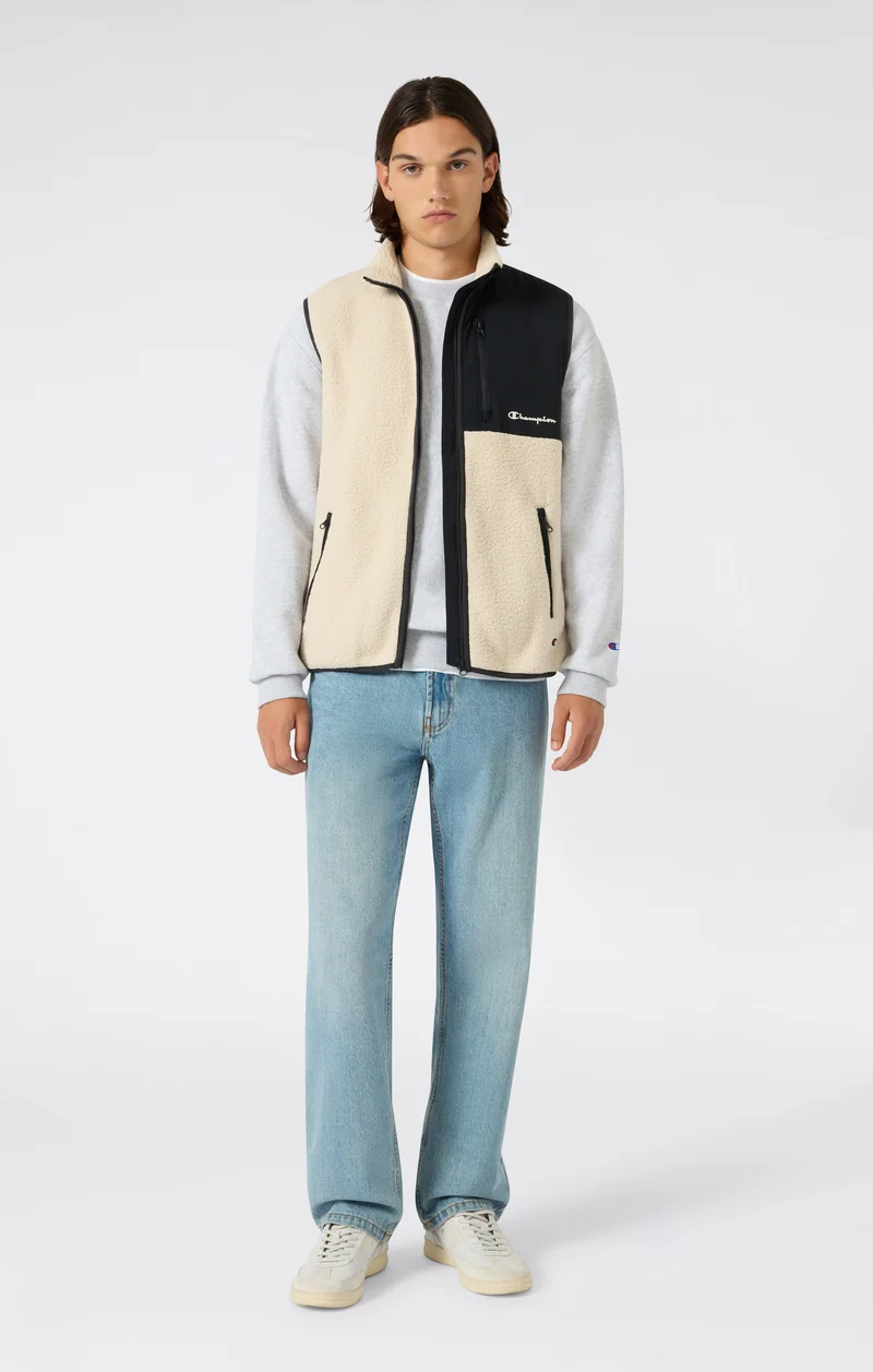 Men’s Zip-Up Fleece Gilet