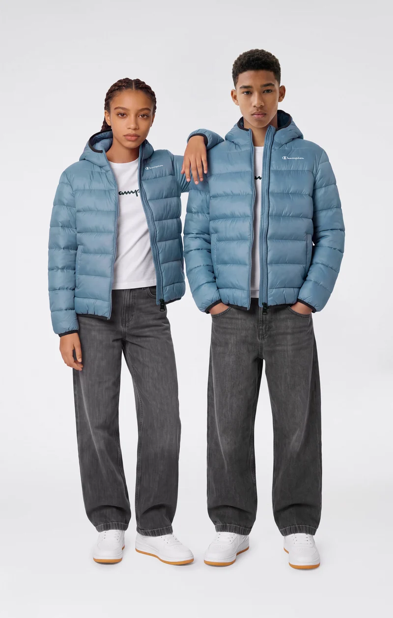 Padded Jacket with Hood for Kids