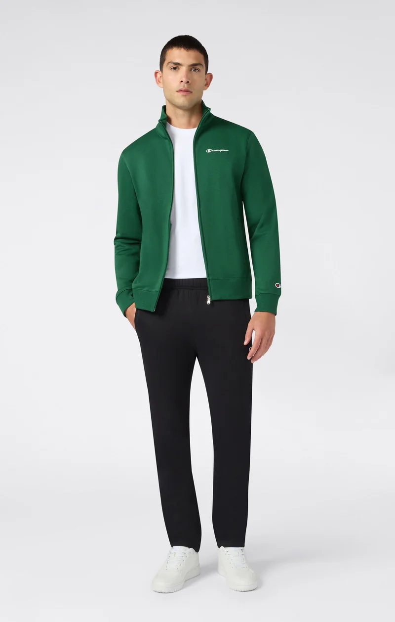 Men’s Full Zip Brushed Fleece Tracksuit Set