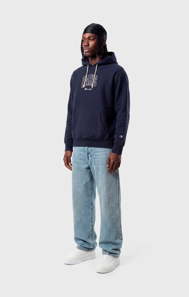 Men's Lightweight Reverse Weave "Paris" Hooded Sweatshirt