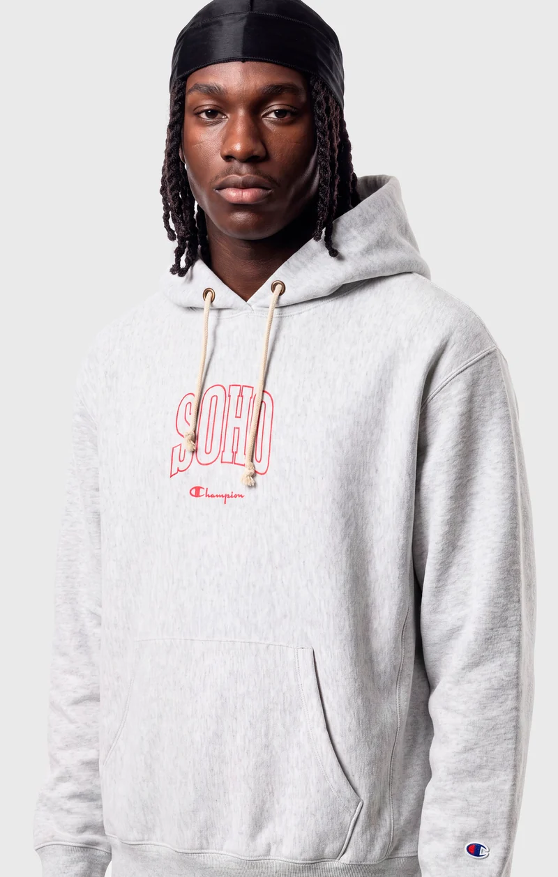 Men's Lightweight Reverse Weave "Soho" Hooded Sweatshirt