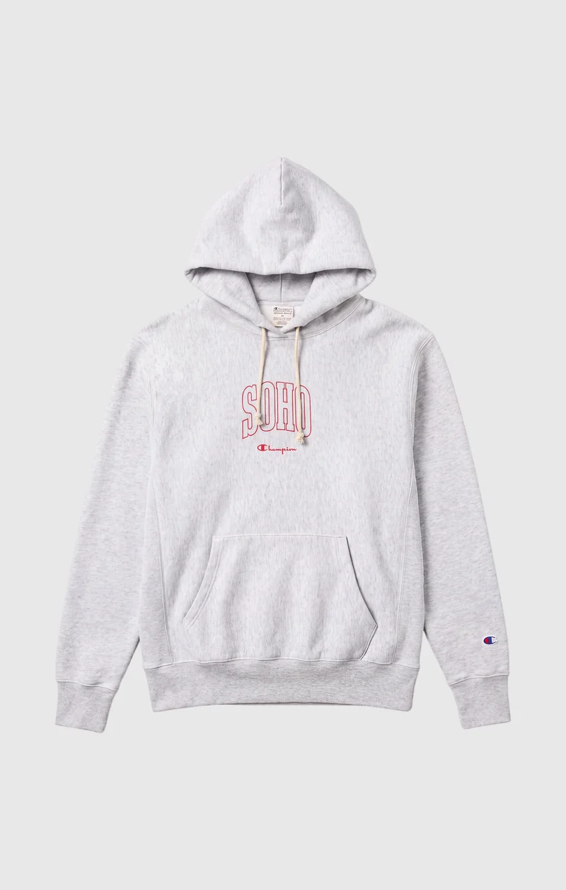 Men's Lightweight Reverse Weave "Soho" Hooded Sweatshirt