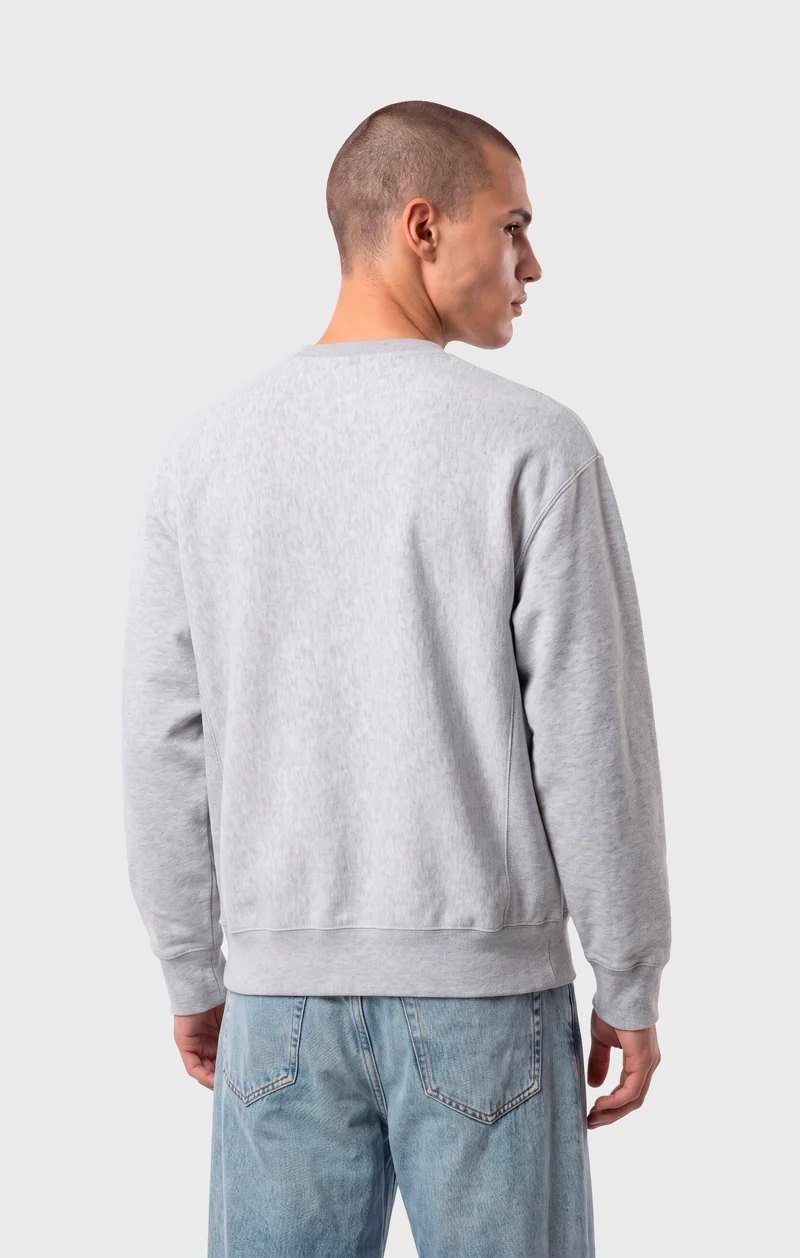 Men's Lightweight Reverse Weave "Paris" Crewneck Sweatshirt