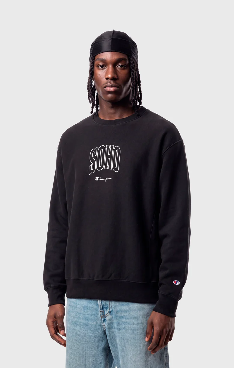 Men's Lightweight Reverse Weave "Soho" Crewneck Sweatshirt