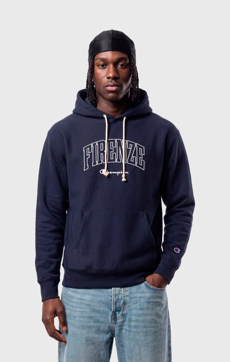 Men's Lightweight Reverse Weave "Firenze" Hooded Sweatshirt