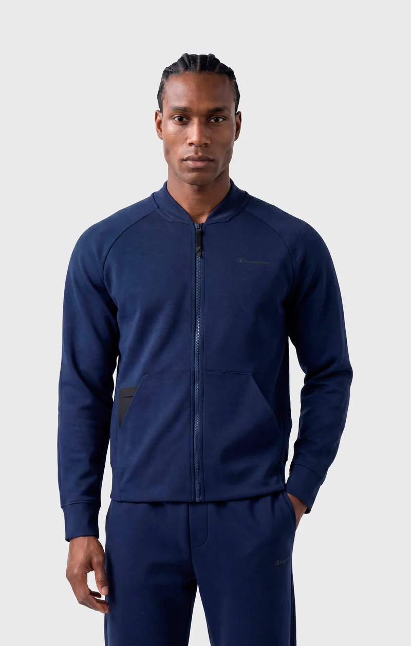 Men’s Stretch Interlock Full-Zip Sweatshirt C-Tech