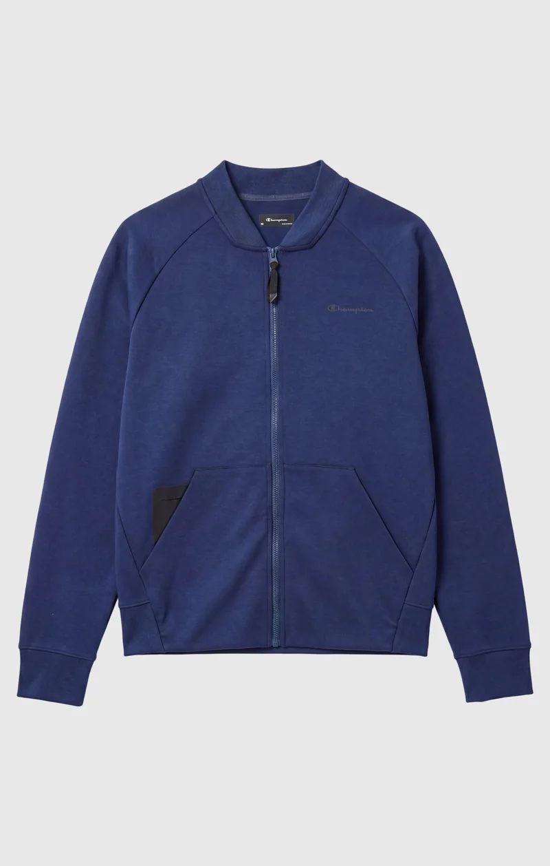Men’s Stretch Interlock Full-Zip Sweatshirt C-Tech