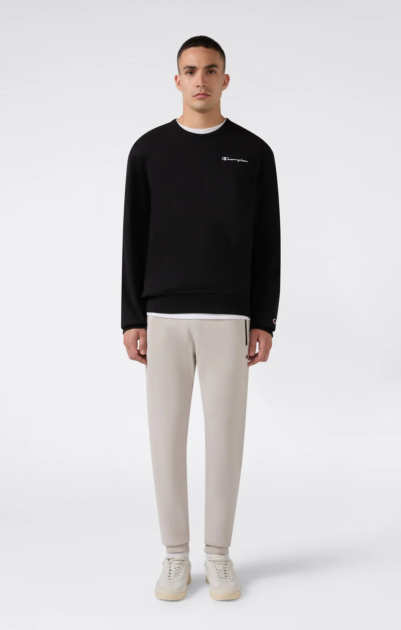 Men’s Slim Fit Fleece Pants with Cuffs and Brushed Interior Icons