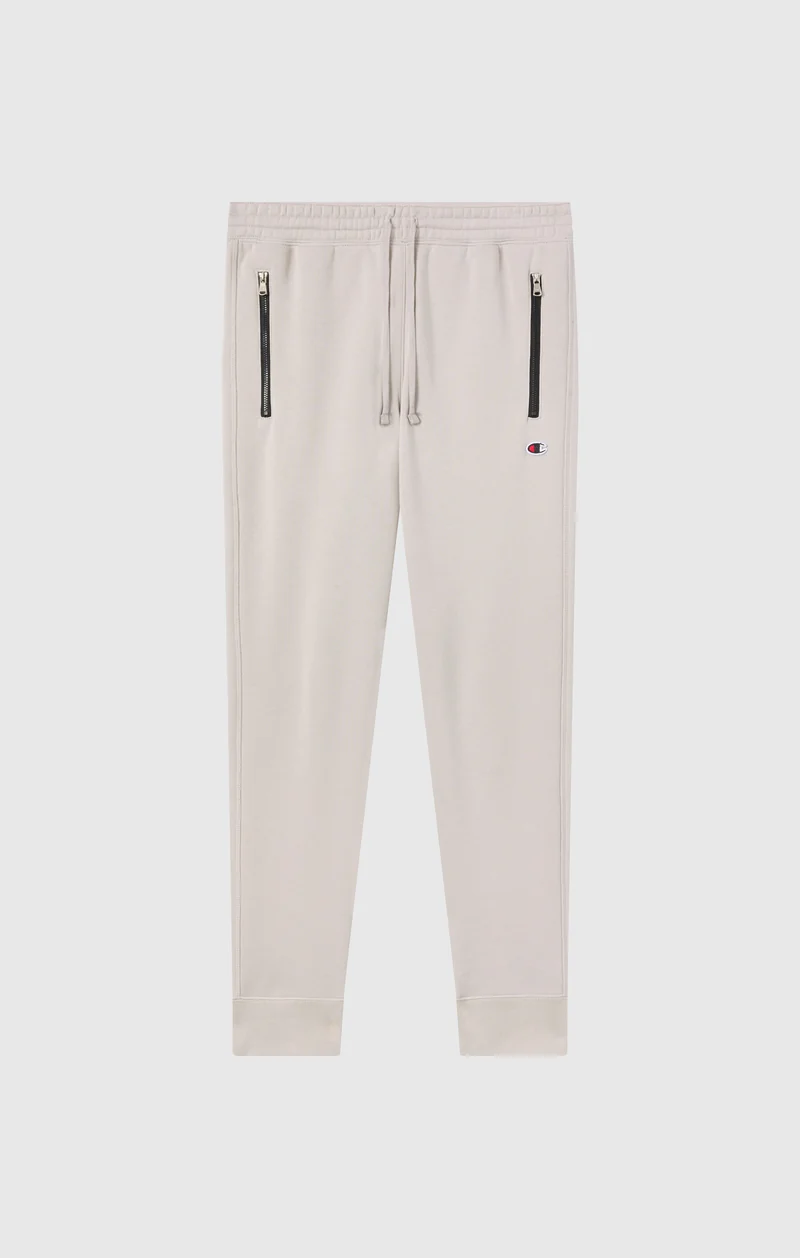 Men’s Slim Fit Fleece Pants with Cuffs and Brushed Interior Icons
